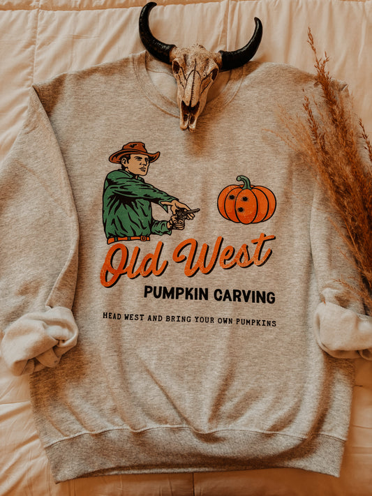 Old West Pumpkin Carving