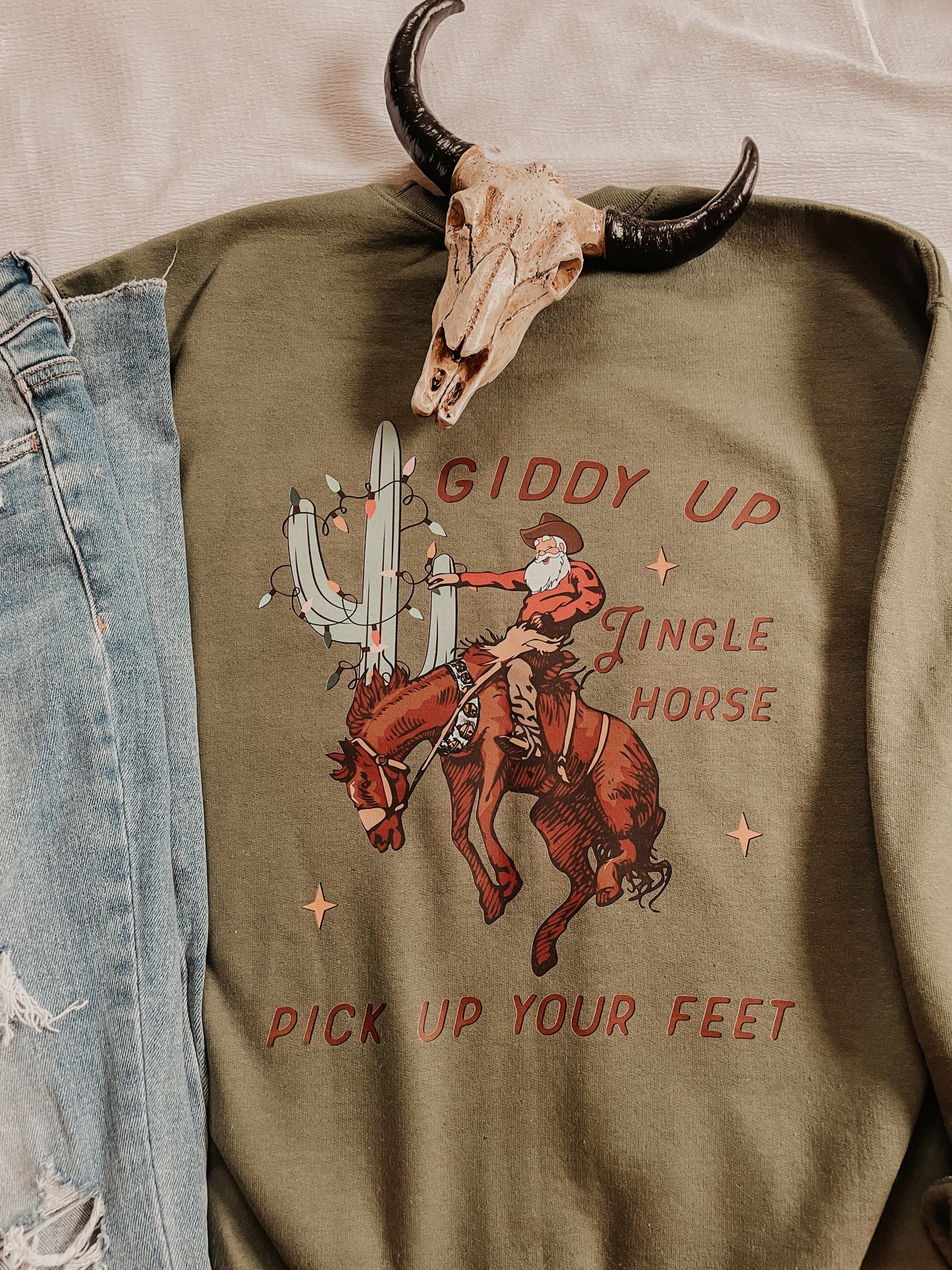 Giddy Up Jingle Horse, Pick Up Your Feet